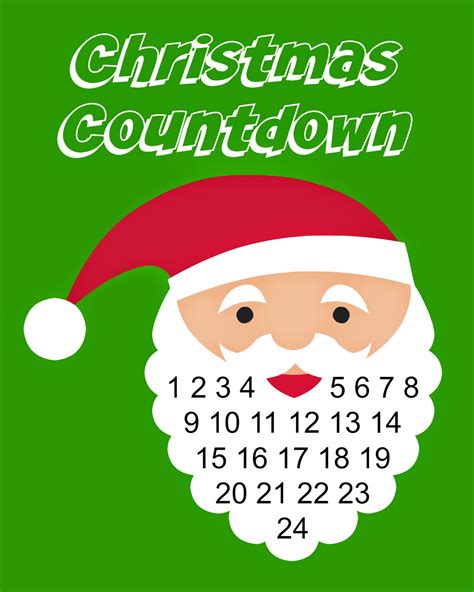 East Coast Mommy: Christmas Countdown {printable}