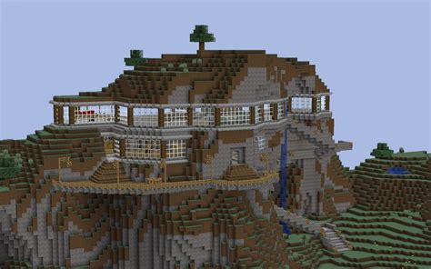 Minecraft Mountain Base Ideas