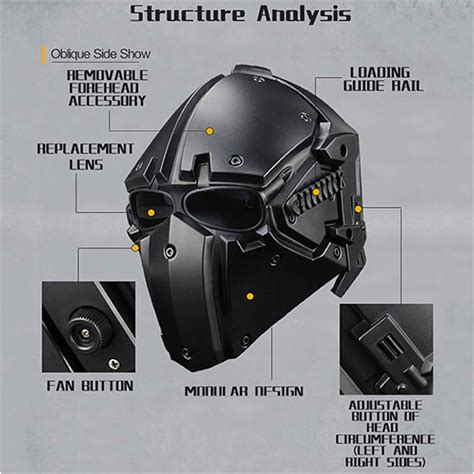 Military Stealth Style Motorcycle / Riding / Outdoor Activities Full ...