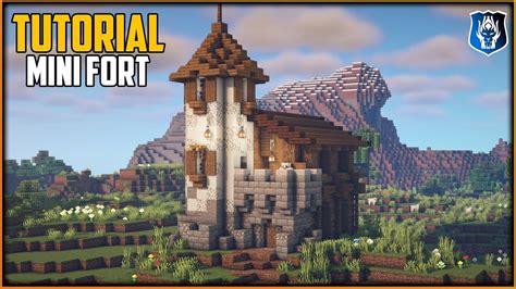 Minecraft How to Build a Small Medieval Fort (Tutorial) - YouTube