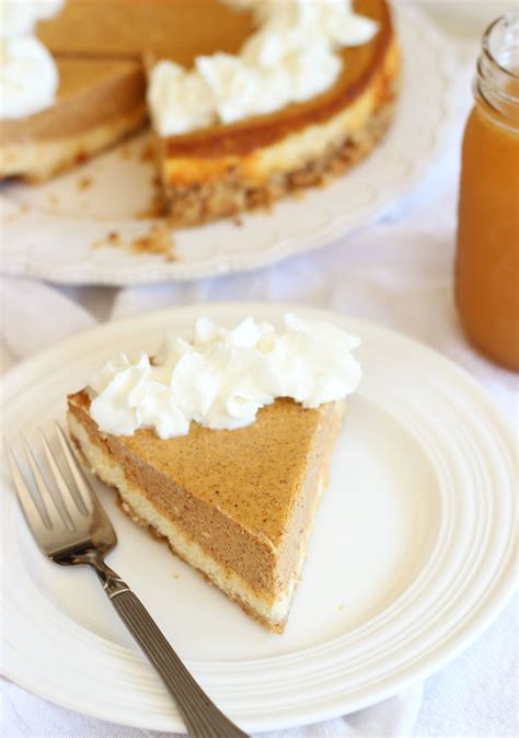 Double Layer Pumpkin Cheesecake