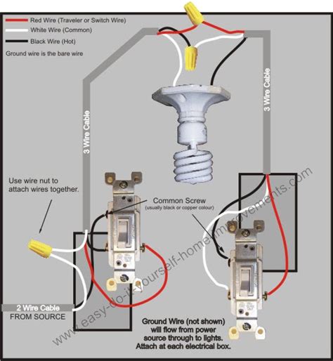 3 Way Switch Wiring Diagram