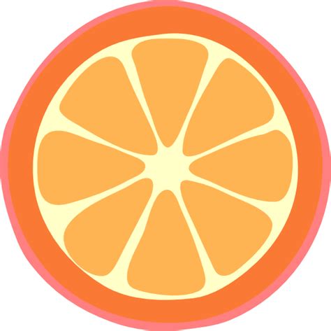 Newest Tangerine Clip Art at Clker.com - vector clip art online ...