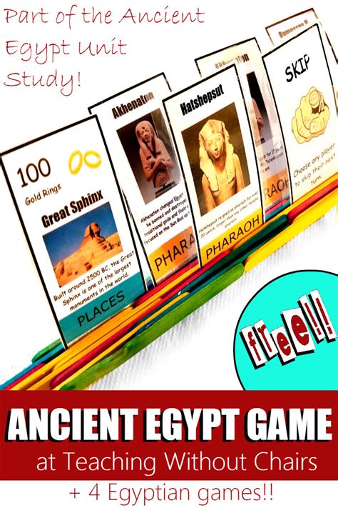 Ancient Egyptian Games (FREE PRINTABLE GAME!!) - Ancient Egypt Unit Study Day 4 | Teaching ...