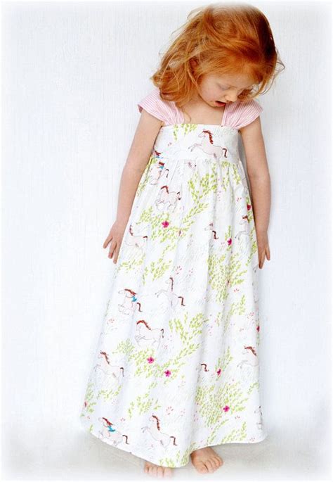 5T Girls Maxi Dress Toddler Summer Dress Pony Dress Long | Etsy ...