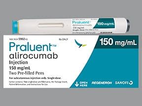 Praluent (alirocumab) dosing, indications, interactions, adverse ...