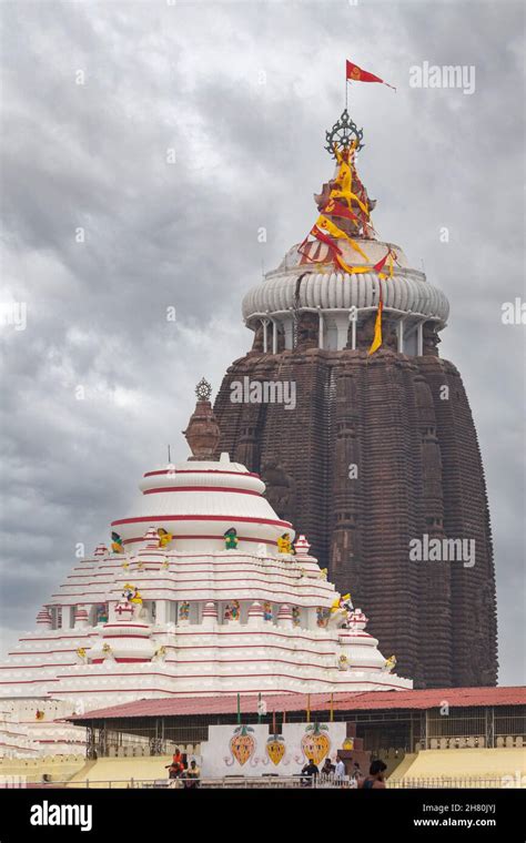 Main temple dome of Jagannath Temple, a famous Hindu temple dedicated ...