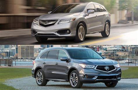 2018 Acura RDX vs. 2018 Acura MDX: Head to Head | U.S. News & World Report