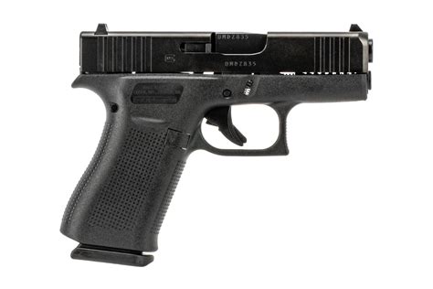 Glock 43X Single Stack nDLC Subcompact 9mm Pistol - 10 Round GLPX4350201