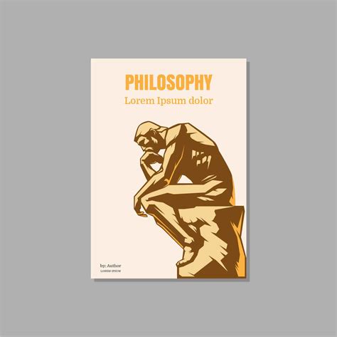 Philosophy Book Cover Vector Illustration 216218 Vector Art at Vecteezy