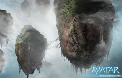 Avatar Floating Rocks by braccmak on DeviantArt