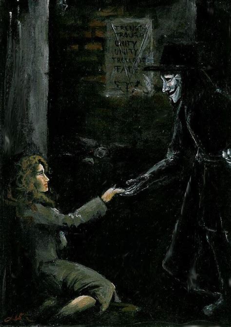 V meets Evey by rawenna on DeviantArt in 2023 | V for vendetta ...