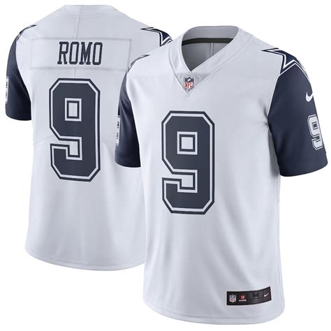 Nike Tony Romo Dallas Cowboys Color Rush Limited Jersey