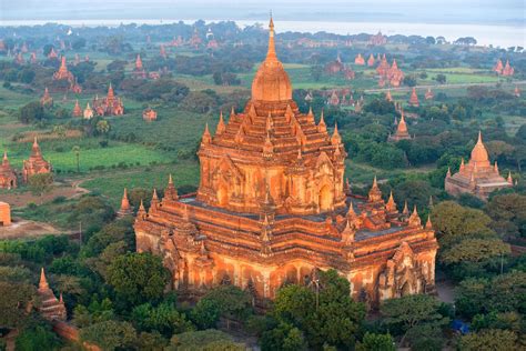 Bagan Temples and Pagodas, Myanmar - Facts, Map, Location | Myanmar ...