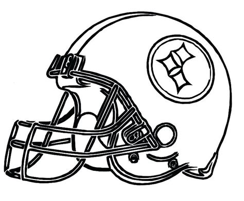 Steelers Helmet Drawing at GetDrawings | Free download