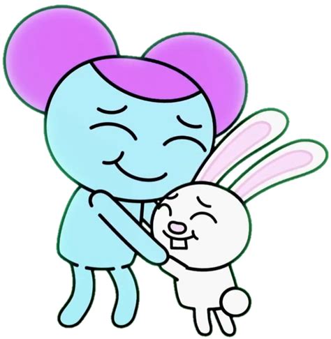 Pibby and Bun Bun hugging | Come and Learn with Pibby! | Know Your Meme