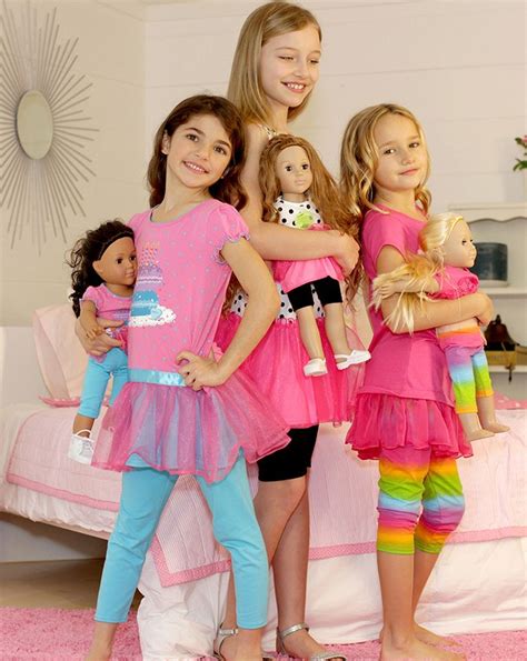 Matching outfits for your girl & her 18" doll. | Doll clothes american girl, Girl green dress ...