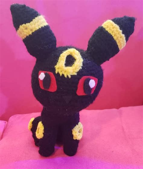 Kawaii Chibi Umbreon Pokemon Amigurumi Plush | Etsy