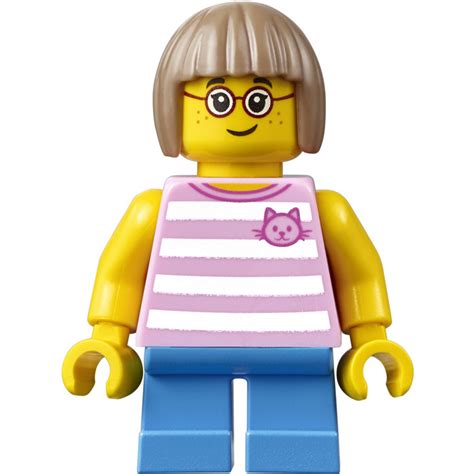 LEGO City People Pack Girl with Red Glasses Minifigure | Brick Owl ...