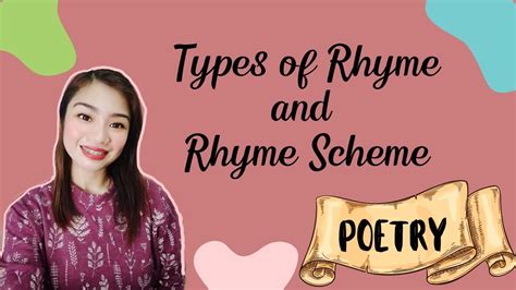 Types of Rhyme and Rhyme Scheme - YouTube