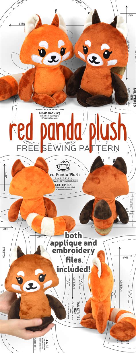 27+ Red Panda Sewing Pattern Free - IgorSavini