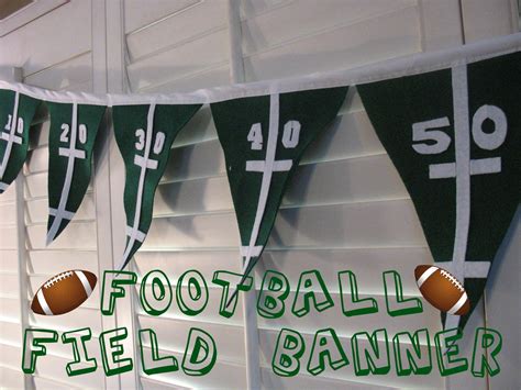 We Grow By Our Dreams: Football Field Banner