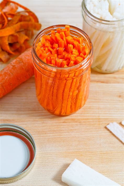 Vietnamese Pickled Carrots and Daikon Radish - Closet Cooking