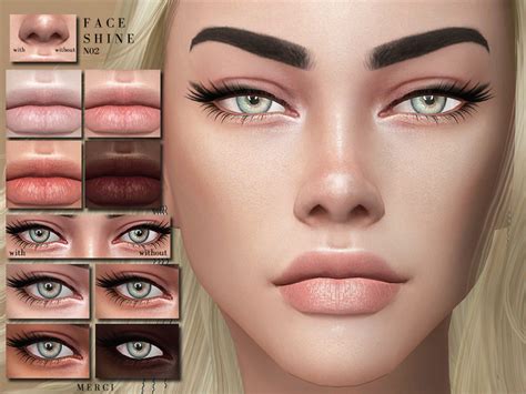 The Sims Resource - Face Shine N02