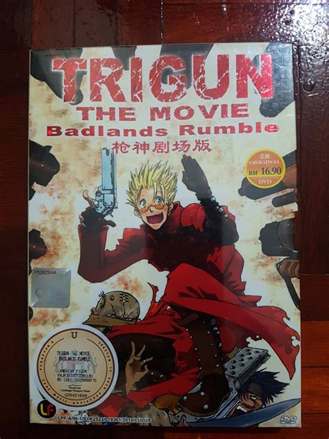 Trigun Movie: Badlands Rumble, Hobbies & Toys, Music & Media, CDs & DVDs on Carousell