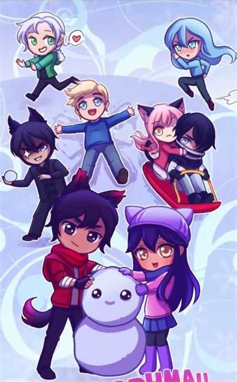 Aphmau and her friends by bubbapumpkin on DeviantArt