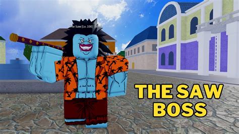 Where Does The Saw Spawn in Blox Fruits | The Saw Boss Location - YouTube