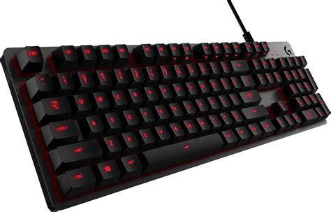 Logitech G413 Red LED Mechanical Gaming Keyboard - Keybumps