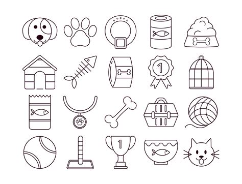 Pet Vector Free Icon Set