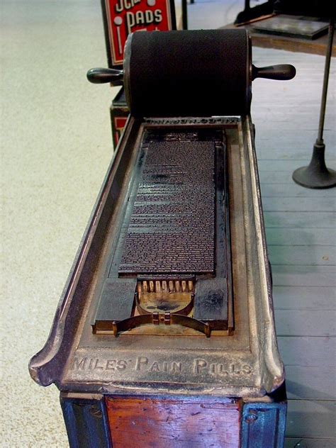 1860 Galley Proof Press — International Printing Museum