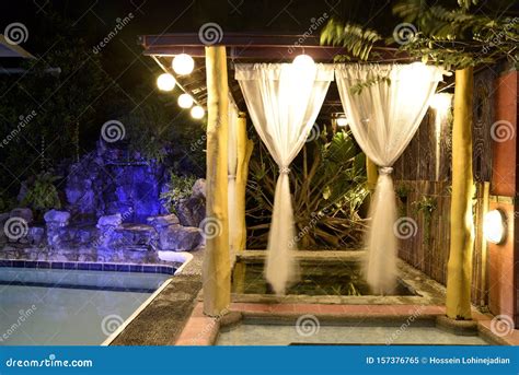 Calamba City, Laguna Hot Springs, Resort, PHILIPPINES Stock Image - Image of fence, green: 157376765