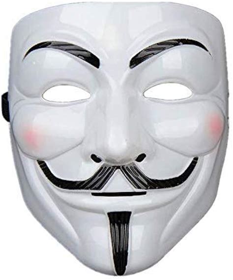 válka Rozjasněte se vzdělávání hacker mask white Trny Plíseň Naštvaný