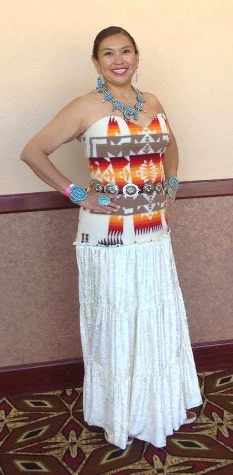 Traditional Authentic Native Designs by Irene Begay, Navajo. | Native dress, Native american ...