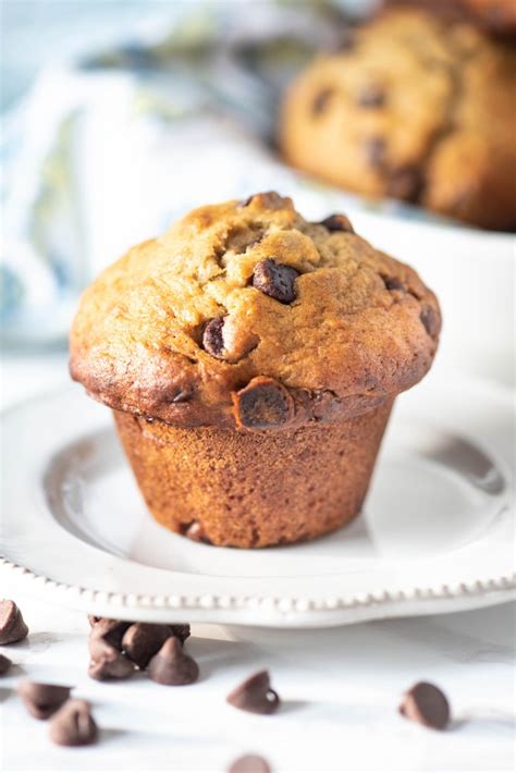 The Best Moist Banana Chocolate Chip Muffins Recipe