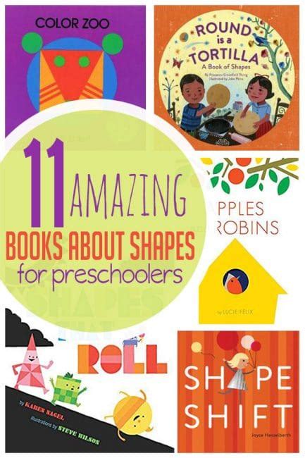 11 Amazing Books About Shapes for Preschoolers | HOAWG