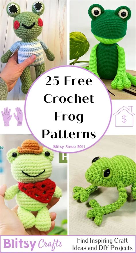 25 Free Crochet Frog Patterns (Frog Amigurumi Pattern)