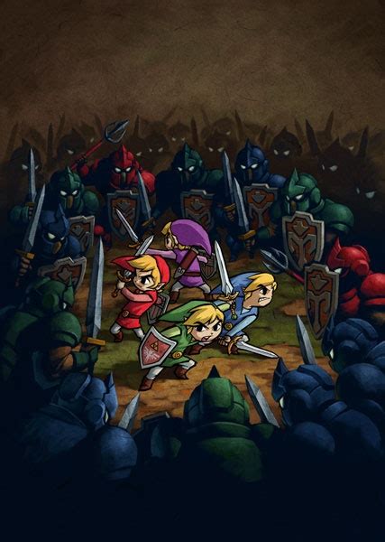 The Legend of Zelda: Four Swords Adventures Concept Art