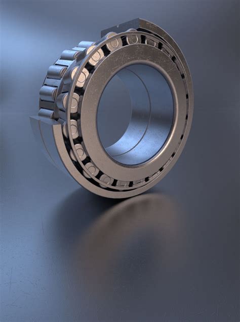 Tapered roller bearing double row free 3D Model .stl - CGTrader.com