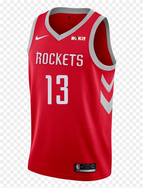 Men's Houston Rockets Nike James Harden Icon Edition - Houston Rockets Jerseys, HD Png Download ...