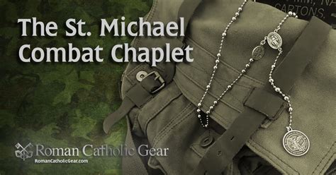 St. Michael Combat Chaplet - Roman Catholic Man