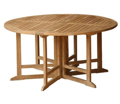 Teak Outdoor Folding Table KTT 085 - Indonesian Furniture Factory