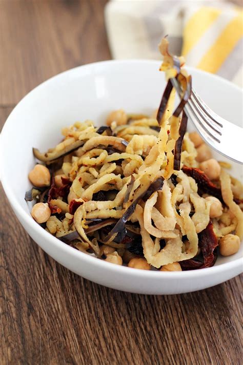 How to Spiralize an Eggplant: Eggplant Noodles — Inspiralized