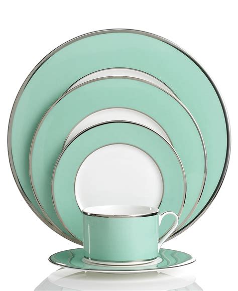 Mikasa Dinnerware, Color Studio Turquoise 5 Piece Place Setting ...