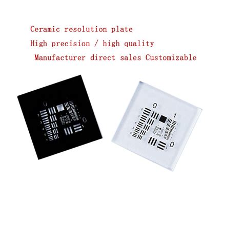 1um Microscope Resolution Chart Glass Usaf1951 Resolution Test Chart For Universal Microscope ...