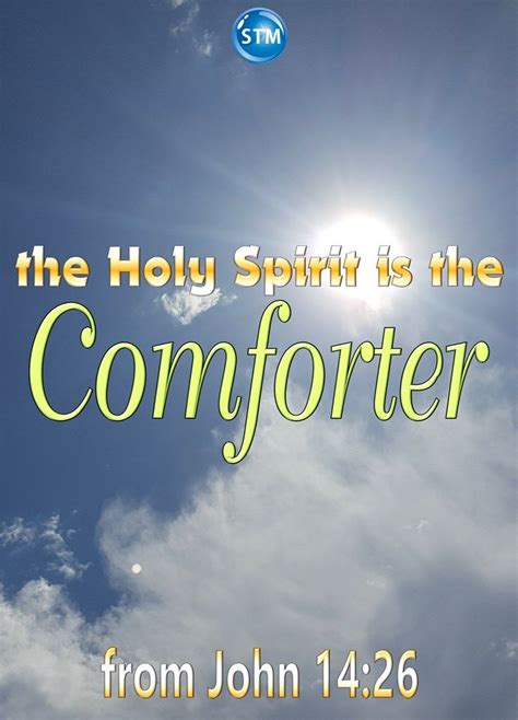 Comforter is the Holy Spirit of God; Your Helper Forever | Holy spirit ...