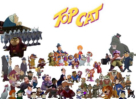 Top Cat Characters by OliviaRoseSmith on DeviantArt